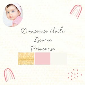 couleur pour chambre bébé fille princesse