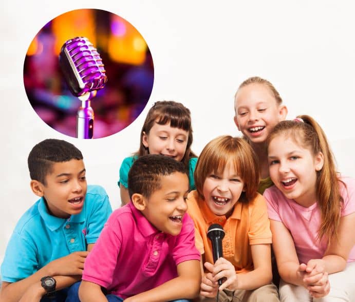 micro de karaoke pour fille