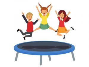 trampoline pour enfant