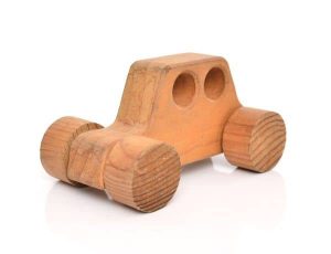 juguete coche de madera